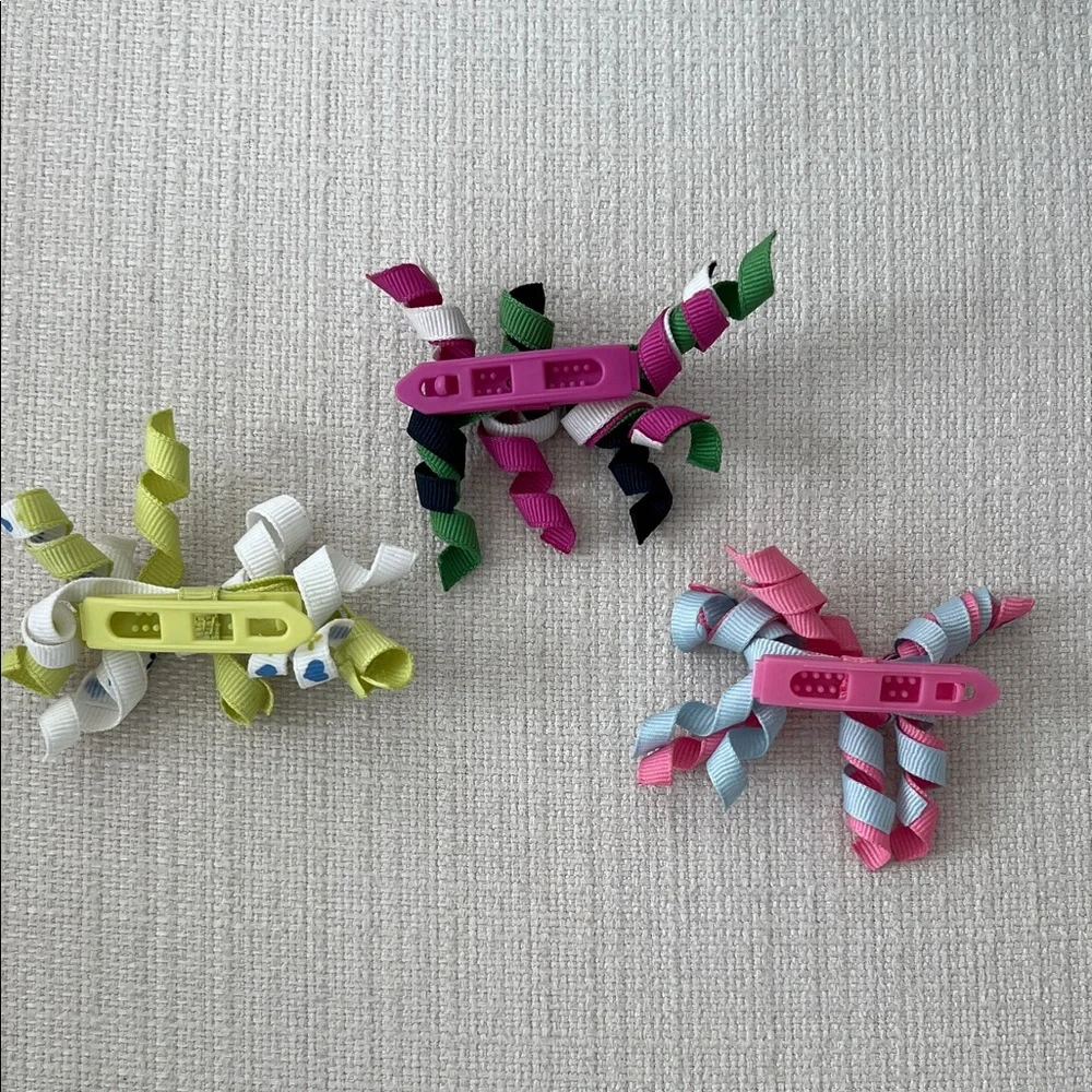💚BUY 3 for $15💚 💚 Gymboree Multicolor Ribbon Hair Clips
